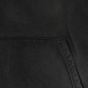 Sweat-shirt personnalisé sans cordon, coupe oversize, en molleton 100% coton épais, écologique, avec logo imprimé en strass, coupe classique, délavé à l'acide - Product Image 4