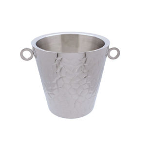Seau à glace moderne en métal Lavie Creations LCa-472 5L pour le refroidissement et le service du vin, de la bière et des boissons à la maison, à l'hôtel, au restaurant, au bar - Product Image 5