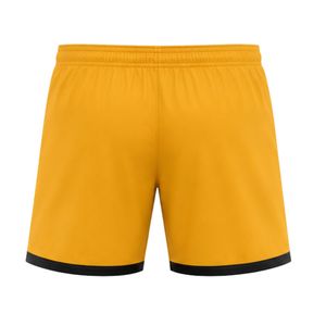 Soccer Team Uniform Shorts Men Women Yellow Black Waistband Athletic Sports Shorts Breathable Lightweight Soccer Kit <b>Pants</b> - Product Image 2