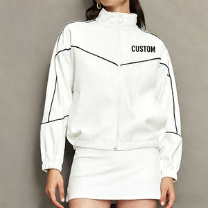 Women's Winter Hooded <b>Tracksuit</b> Casual Spandex/Nylon Windproof <b>Tracksuit</b> Jacket Streetwear Zip-Up Windbreaker <b>Tracksuit</b> Set - Product Image 5