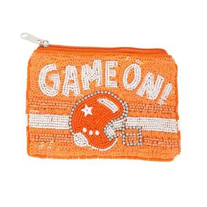 Monedero de Pez Payaso Bordado a Mano, de Algodón, Forma Rectangular, Tema Animal, Accesorio Textil Artesanal - Product Image 5