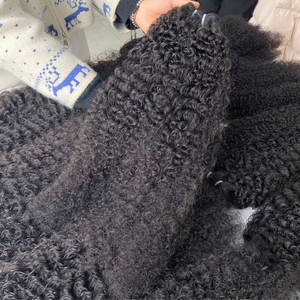 Prix d'usine Extensions de cheveux Remy bouclés birmans alignés avec des cuticules vierges brutes Vente en gros Paquets de cheveux d'un vendeur engagé - Product Image 4