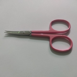 Tijeras Curvas Personalizadas de Acero Inoxidable para Manicura y Cejas con Cuidado de Cutículas para Arte de Uñas - Product Image 3