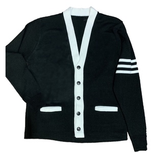 Suéter de Invierno para Mujer, Acrílico, con Logotipo Bordado en Jacquard Personalizado, Estilo Preppy de Alta Gama, Venta al Por Mayor - Product Image 5