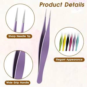 Pinzas Quirúrgicas Profesionales Morje de Acero Inoxidable, Pinzas de Precisión con Dientes para Depilación Facial y Eliminación de Espolones - Product Image 6