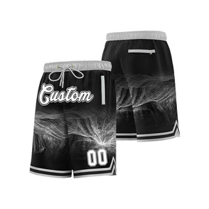 Pantalones Cortos de Baloncesto Personalizados para Hombre y Jóvenes, Shorts Deportivos con Cordón para Gimnasio, Entrenamiento y Running - Product Image 1