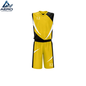 Ensemble de maillots de basket-ball unisexe, noir et vert lime, col en V, sans manches, polyester respirant, uniforme pour adultes, toutes saisons - Product Image 6