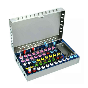 Kit d'implants dentaires universels personnalisés GSI-ZT-1006, dilatateurs osseux, forets coniques, ensemble de 50 pièces, manuel, certifié CE Classe II - Product Image 5