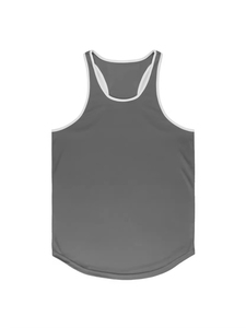 Custom Athletic Fitness Gym <b>Singlet</b> <b>for</b> <b>Men</b> Knitted Quick Dry Breathable Sleeveless Training Tank Top <b>for</b> Workout Running - Product Image 6