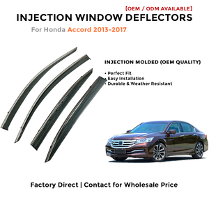 Deflector de Viento para Honda Accord 2014-2017, Protector Solar y de Lluvia, Visera para Ventana de Coche - Product Image 2