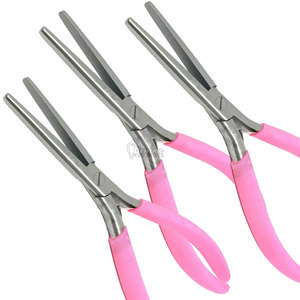 Hair <b>Extension</b> Pliers Hold Tool for Keratin Hair <b>Extensions</b> Microlink <b>Beads</b> Surgical Grade Stainless Steel Commercial - Product Image 5