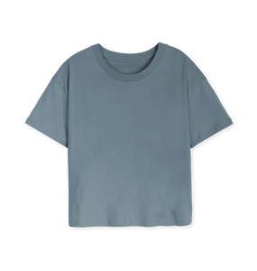 Camiseta de Algodón Lisa de Corte Ajustado para Mujer, Manga Corta, Informal, Básica, para Logotipo Personalizado, Venta al Por Mayor - Product Image 1