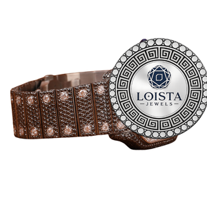 Nouvelle montre de luxe pour homme style Hip Hop, cadran de haute qualité, entièrement sertie de diamants Moissanite, design pendentif LOISTA - Product Image 4