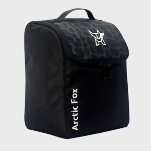 Sac à lunch isotherme Arctic Fox Mini et porte-repas - Gris, en néoprène, fermeture éclair, pour pique-nique, stockage alimentaire en extérieur - Product Image 4