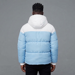 Chaquetas de Invierno para Hombre, Tallas Grandes, con Capucha, Impresión de Logotipo Personalizado, Servicio OEM, Chaquetas Bomber Acolchadas de Algodón Hechas a Medida - Product Image 6
