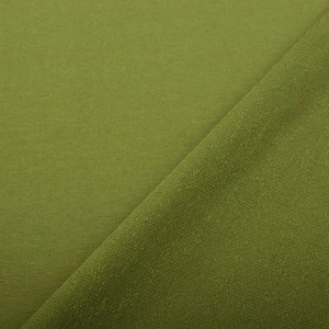 Tela Francesa de Rizo Orgánica Transpirable de Calidad de Exportación para Ropa Urbana y Deportiva, Verde Sólido, Tejido de Algodón Teñido Liso - Product Image 2
