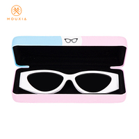 Étui à lunettes de soleil rectangulaire en métal personnalisé, boîte de rangement pour lunettes de vue, logo personnalisé, directement du fabricant, vente en gros