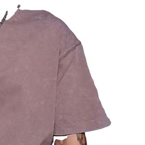 T-shirts oversize pour hommes Street Wear, respirants, logo personnalisé, t-shirts oversize pour hommes à prix raisonnable - Product Image 2