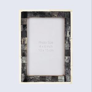 กรอบรูปไม้ฝังกระดูก งานฝีมือทำมือ กรอบตกแต่ง - Product Image 5