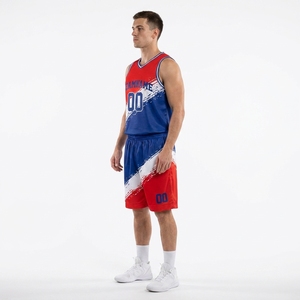 Fabricante de Uniformes de Baloncesto Personalizados, Camisetas y Pantalones Cortos, OEM ODM, Venta al Por Mayor, Tela de Malla 100% Poliéster, Transpirable y de Secado Rápido - Product Image 5
