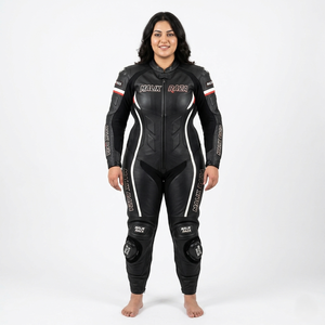 Traje de Motocicleta de Cuero Hecho a Mano de Lujo para Mujer – Ajuste Personalizado a Medida para Cualquier Tipo de Cuerpo - Product Image 4