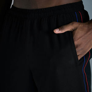 Ensemble de survêtement sportif pour homme en nylon et polyester, veste zippée coupe-vent, survêtement personnalisé avec logo, design uni, style hip-hop streetwear - Product Image 6