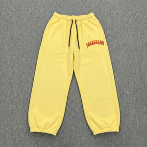 OEM/ODM Custom Made Winter Hot Selling Fashionable Casual <b>Lace</b> Cotton Sweatpants Solid Color Women's Sweatpants Trouser - Product Image 2