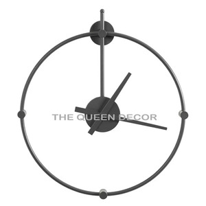 Premium Quality Handmade Classic Stylish Designer Metal Wall <b>Clock</b> High Quality Quartz Wholesale - Product Image 2