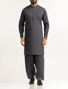 Salwar Kameez brodé pour homme, tenue de marié royale, costume Kurta, tissu doux, couture de haute qualité, vêtements indiens et pakistanais. - Product Image 5