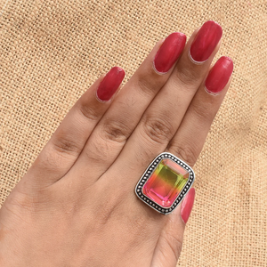 Tourmaline <b>Ring</b> <b>925</b> Sterling <b>Silver</b> Gemstone Jewelry Tourmaline <b>Ring</b> Handmade Gift <b>Ring</b> for Her - Product Image 6
