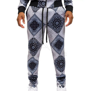 Survêtement d'hiver pour homme grande taille, uni, athlétique, sublimation, 100% polyester, matière douce et respirante, haute élasticité, style moderne et sportif - Product Image 4