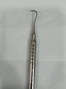 Accuram Pousse-cuticules professionnel en acier inoxydable de qualité médicale, double face, 2,0 mm, pour nail art, option logo personnalisé, CE - Product Image 3