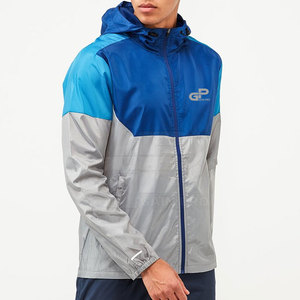 Veste coupe-vent de golf haut de gamme pour homme, légère, respirante, pour activités de plein air, fermeture éclair intégrale, confortable, vêtements de performance - Product Image 3
