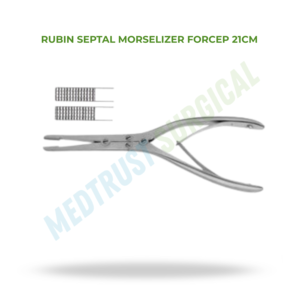 Rubin Septal Morselizer Forcep 21cm Stainless Steel ENT Surgical Instrument Nasal Septum Morselizer Forceps - Product Image 2