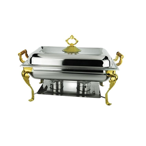 Recipiente para Calentar Comida de Acero Inoxidable Resistente con Estructura Robusta, Calentamiento a Gas Ecológico, para Uso en Restaurantes, Eventos, Bodas y Uso Diario - Product Image 4