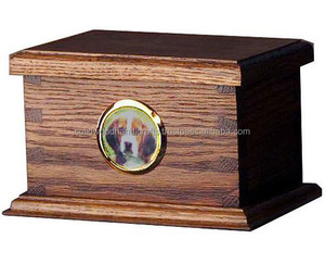 Urne en bois pour cendres d'animaux de compagnie Urnes de crémation en bois pour cendres de chat et de chien Urnes en palissandre à bas prix - Product Image 2