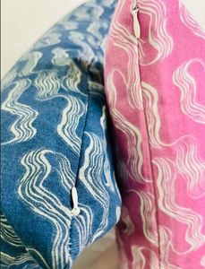 Funda de cojín estampada de algodón orgánico de alta calidad, funda de almohada sostenible para sofá, de exportador de la India a precio mayorista. - Product Image 3