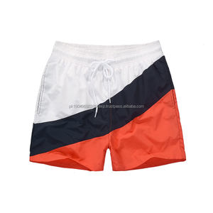 Pantalones cortos de playa para hombre con diseño personalizado a la moda, pantalones cortos de baño con tablero de impresión por sublimación - Product Image 5