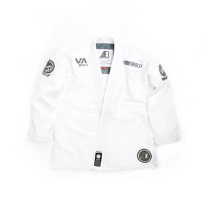 ชุดโชโยโรลขายดีที่สุด # 38 RVCA (สีขาว) ชุดยิวยิตสู 450 GSM - Product Image 1