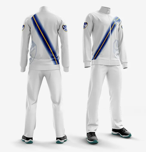 Custom Sublimation Sports Wear Zipper Mens Jacket Hoody Training Track Suit Set Men Sportswear <b>Tracksuit</b> - Product Image 6