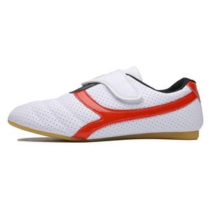 Chaussures de boxe professionnelles antidérapantes avec logo personnalisé – Nouvel équipement pour adultes, idéales pour la gym et le karaté (équipement de combat pour les pieds) - Product Image 1
