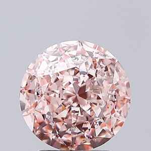 Diamante de color elegante CVD certificado por IGI, 2.01 quilates, rosa intenso elegante, corte portugués, diamante cultivado en laboratorio para la fabricación de joyas. - Product Image 1
