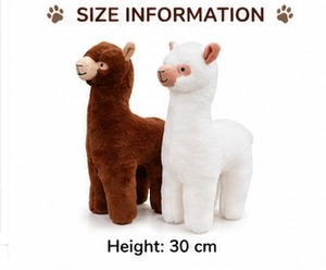Juguete de peluche largo y suave de lana de cordero, de tela Velboa, animal de peluche, almohada abrazable, estilo OEM, venta al por mayor, regalo, decoración, moderno y suave. - Product Image 2