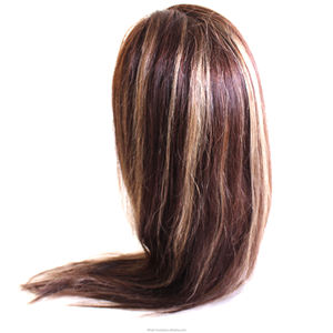 Natural piano waterwave wig, HD Lace Front Wigs Fashion Straight Human Hair Wig With Hand-Tied Highlights Vietnam Origin - Product Image 6