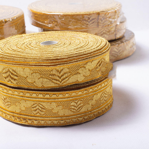 Accesorios Personalizados Hechos en Pakistán, Estilo 2026, Adorno de Alambre Trenzado de Mylar Dorado 100% para Vestimentas de Iglesia y Disfraces Elegantes - Product Image 1