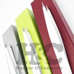 New Arrival Eyebrows Tweezers Stainless Steel Slanted Eyebrow Tweezers Sustainable <b>Paper</b> Packing Mink Eco-Friendly Beauty Tool - Product Image 3