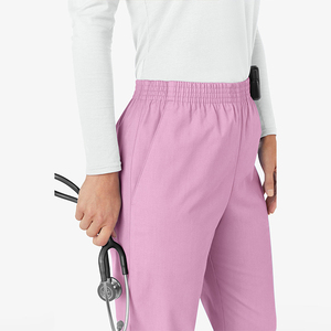 Pantalones de Enfermería Personalizados de Tela Oxford Transpirable para Mujer, con Cordón Ajustable, Cintura Elástica, Dos Bolsillos, Diseño Liso para Hospital - Product Image 6
