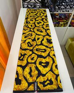 Tela de Algodón con Estampado Africano Duradera, Estilo Kinshasa, para Vestidos de Novia, Ropa de Fiesta, Decoración del Hogar, Fabricante Personalizado OEM ODM - Product Image 3