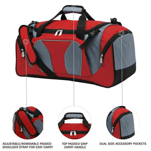 Bolsa de deporte de nuevo diseño, impermeable, duradera, ligera, con múltiples compartimentos, para gimnasio, viajes, entrenamiento, para hombres y mujeres - Product Image 5