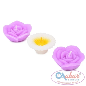 Vela Flotante en Forma de Rosa Aakar AF 605 para Decoración de Festivales al Mejor Precio - Product Image 4